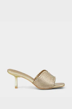 Party Wear Slip On IP0049-Golden