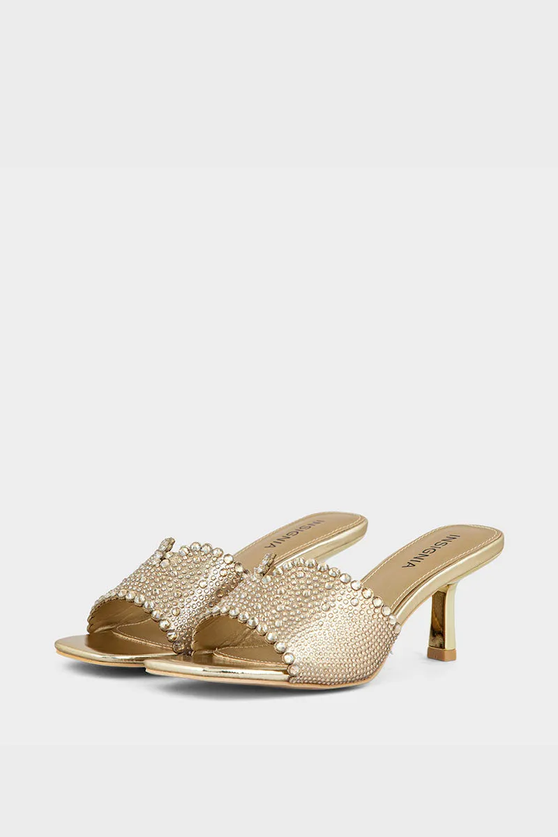 Party Wear Slip On IP0049-Golden