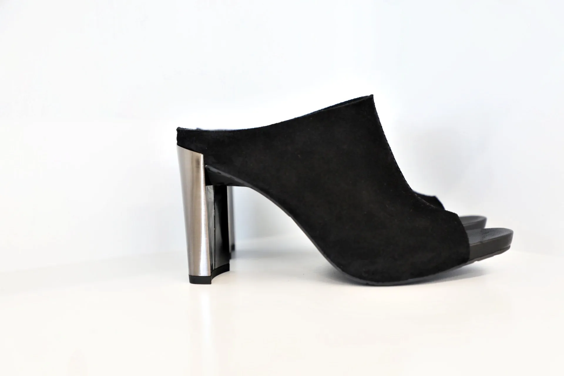 PEDRO GARCIA- Nobby Open Toe Mule Black