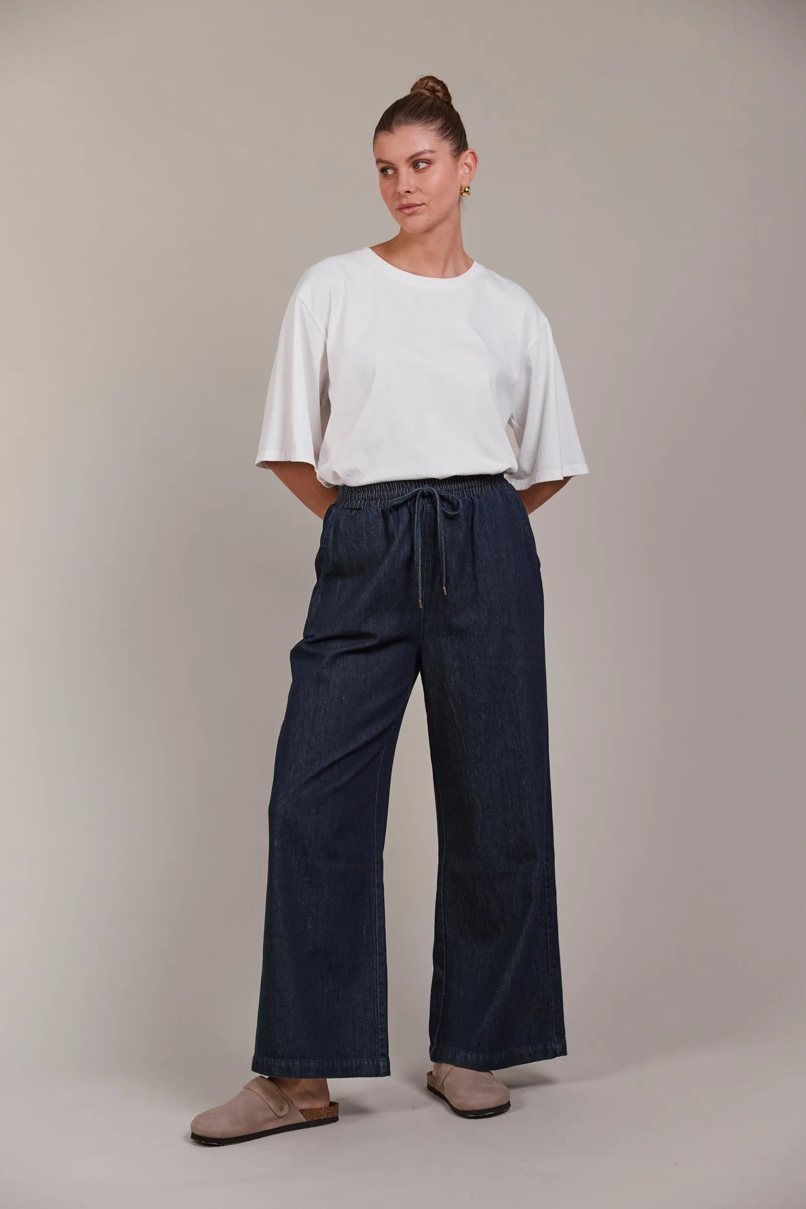 Pepi Wide Denim Pant Eb&Ive Oxford