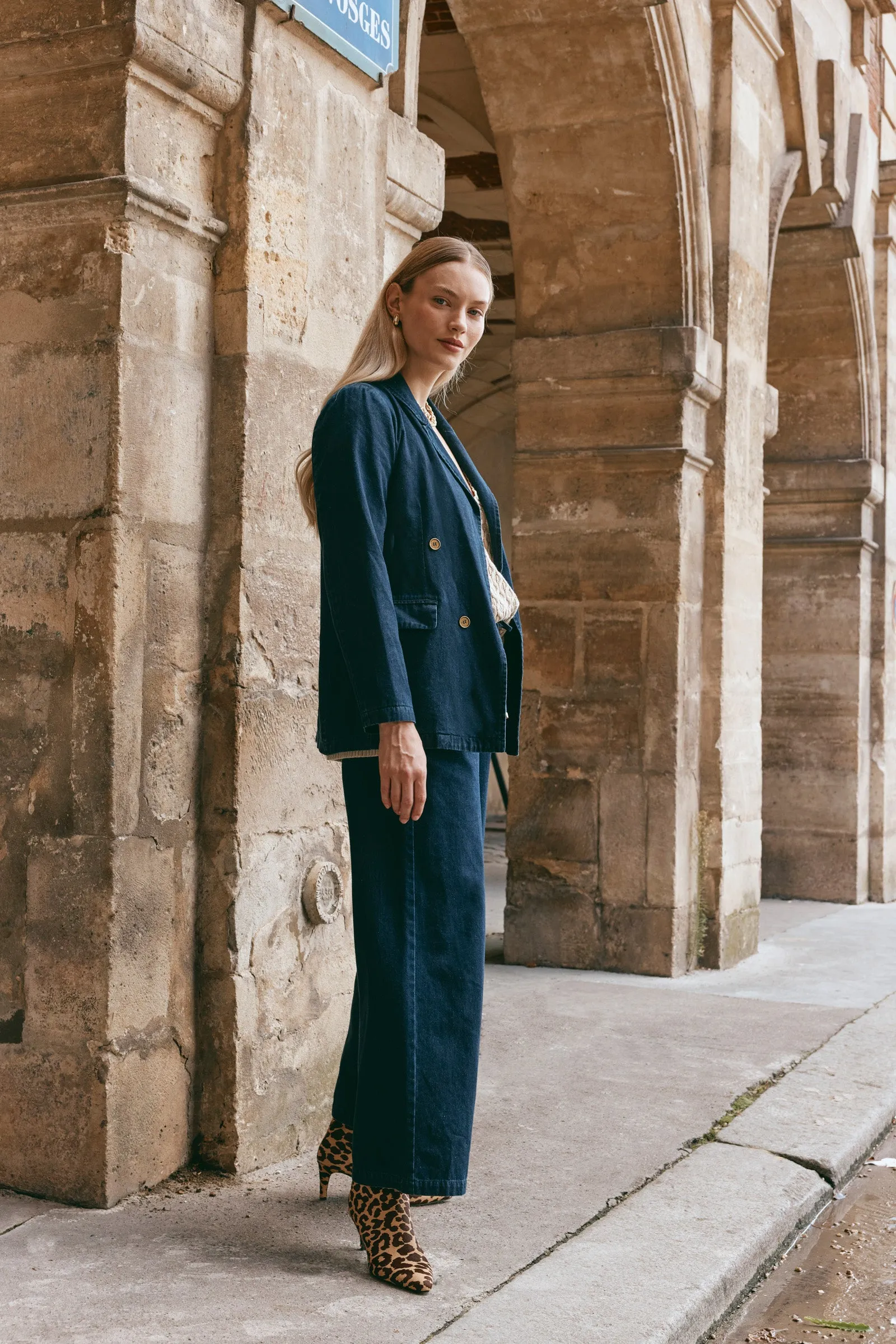 Pepi Wide Denim Pant Eb&Ive Oxford