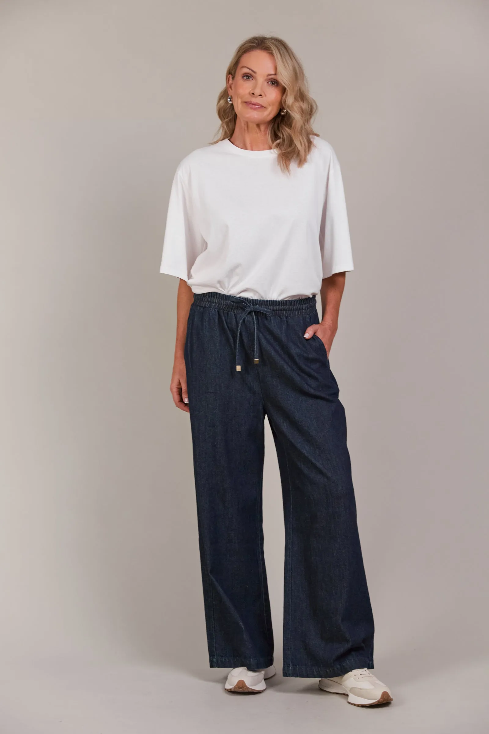 Pepi Wide Denim Pant Eb&Ive Oxford