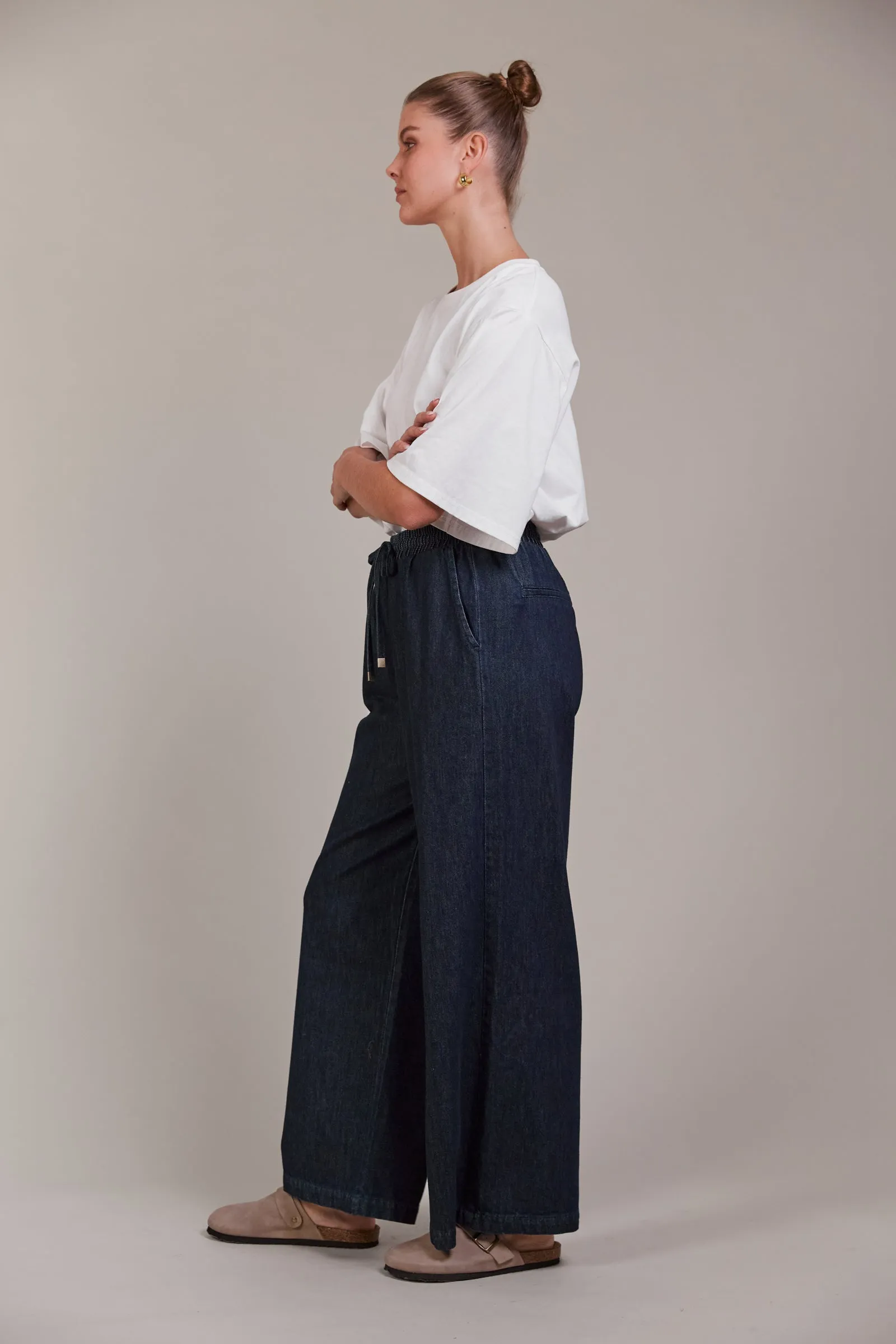 Pepi Wide Denim Pant Eb&Ive Oxford