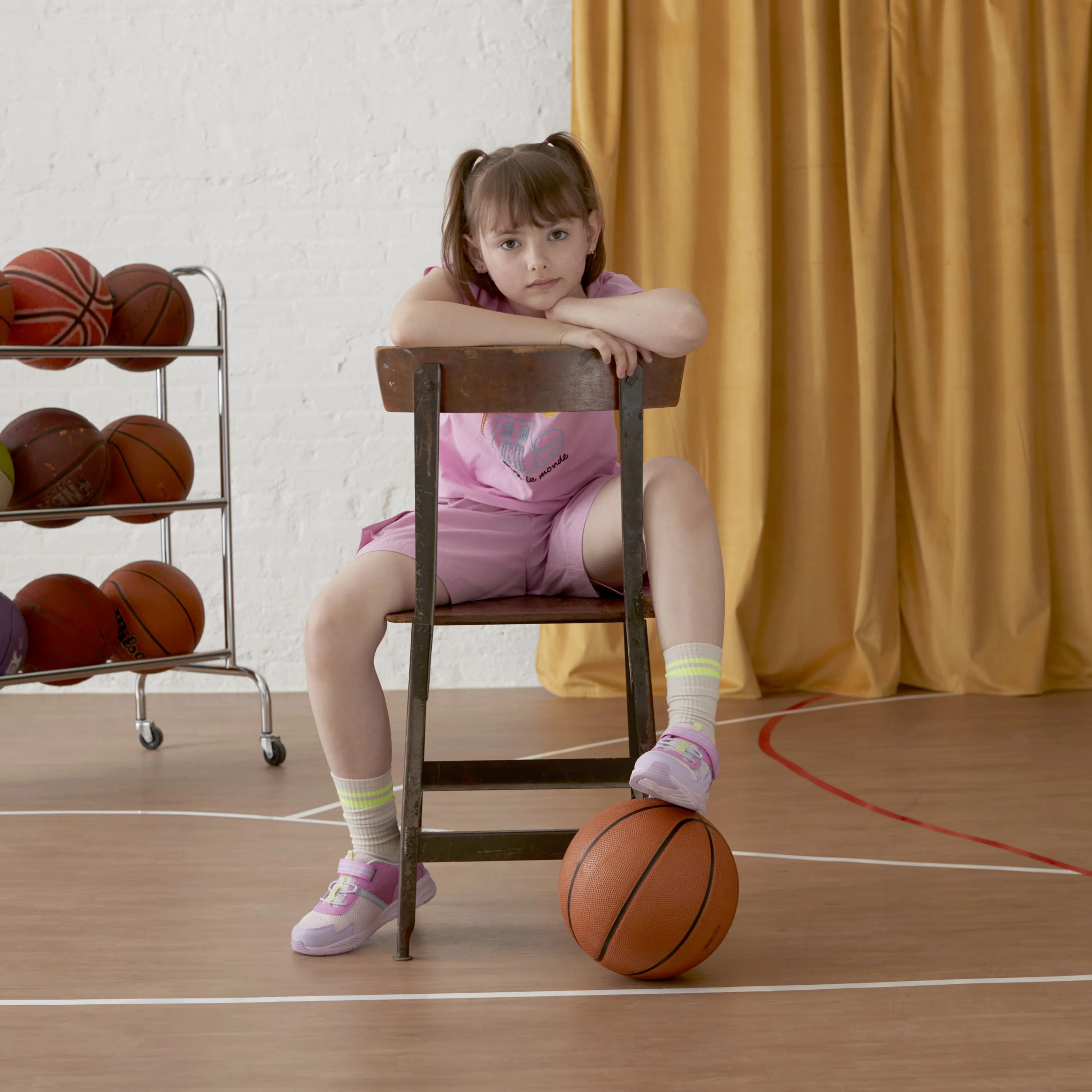 Player Sneaker - Big Kid Light Pink