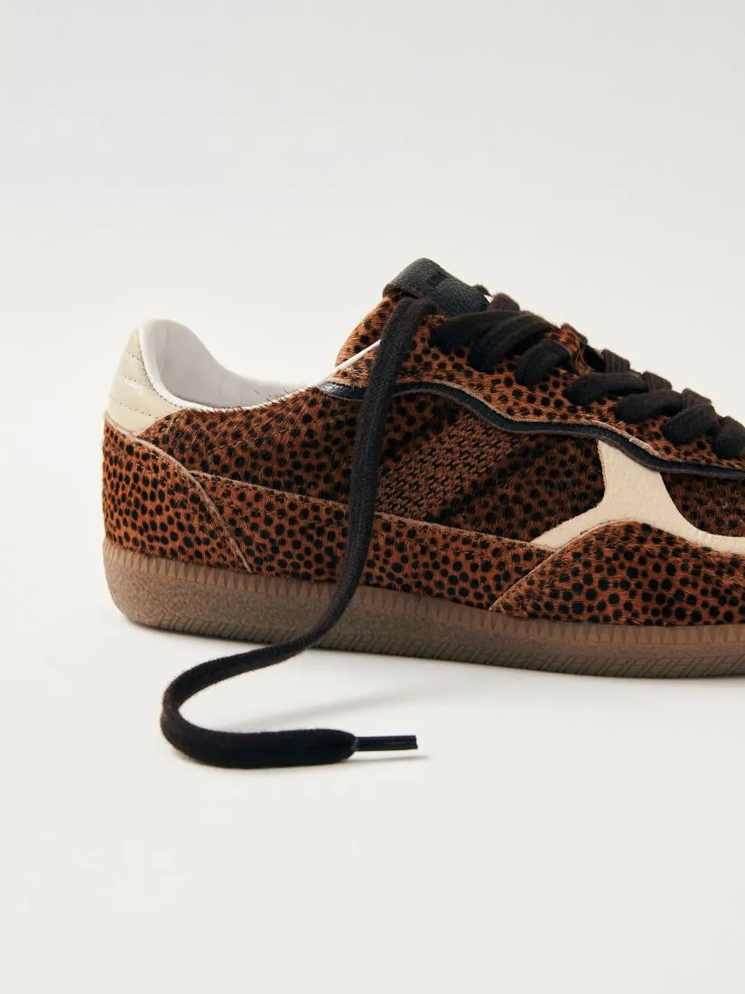 Rife Soft Tan Leather Sneakers