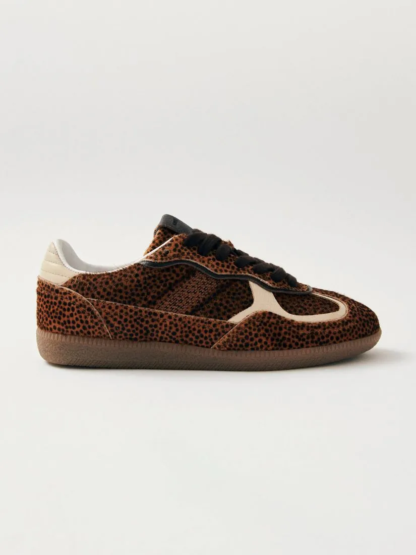 Rife Soft Tan Leather Sneakers