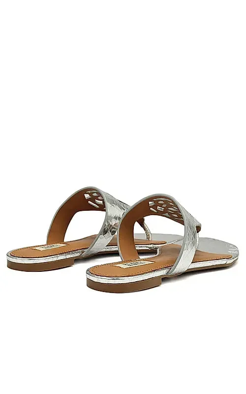 Silver Snake Textured Logo Sliders