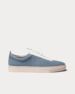 Sneaker 1 Suede Light Blue Low Top Sneakers