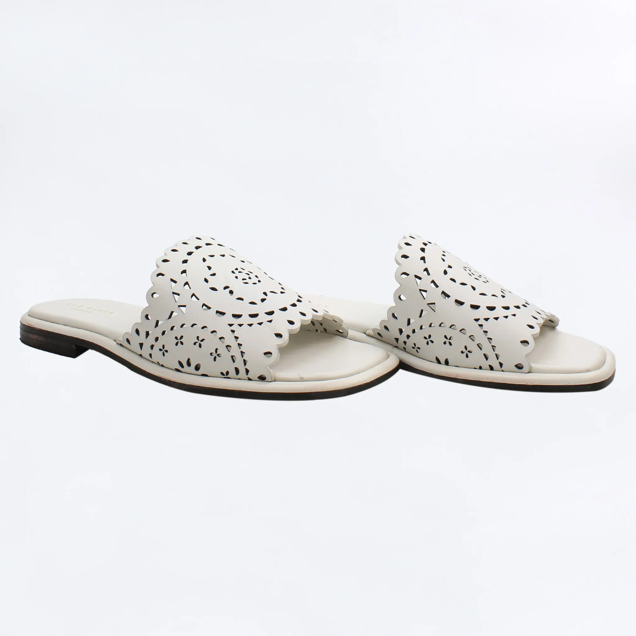 Ted Baker Clovei Womens White Sandals NO BOX