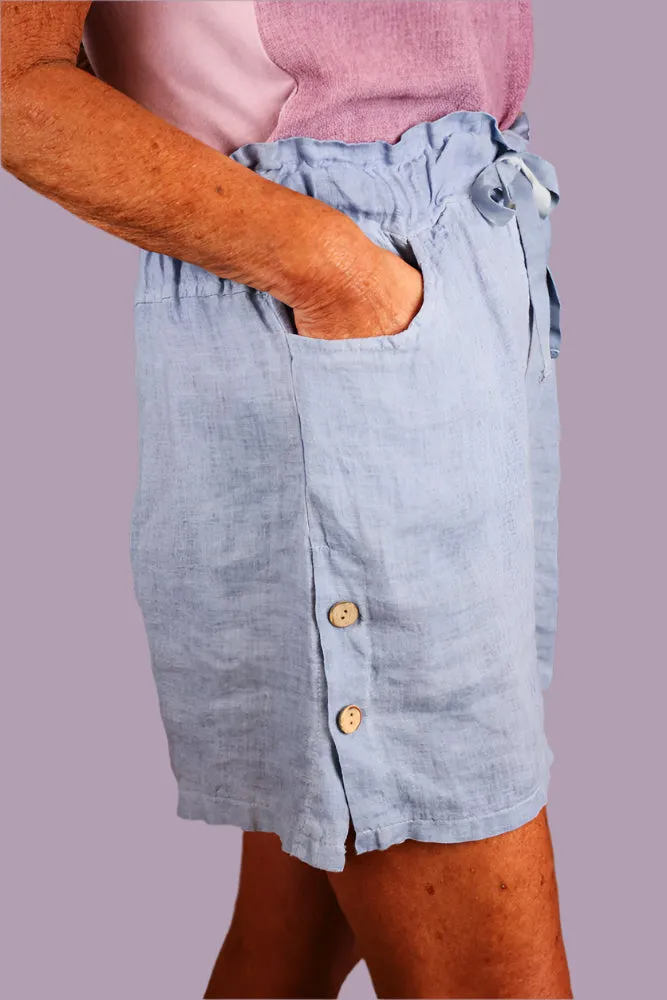 Tempo Paris Linen Shorts  Lightweight & Chic Summer Essential