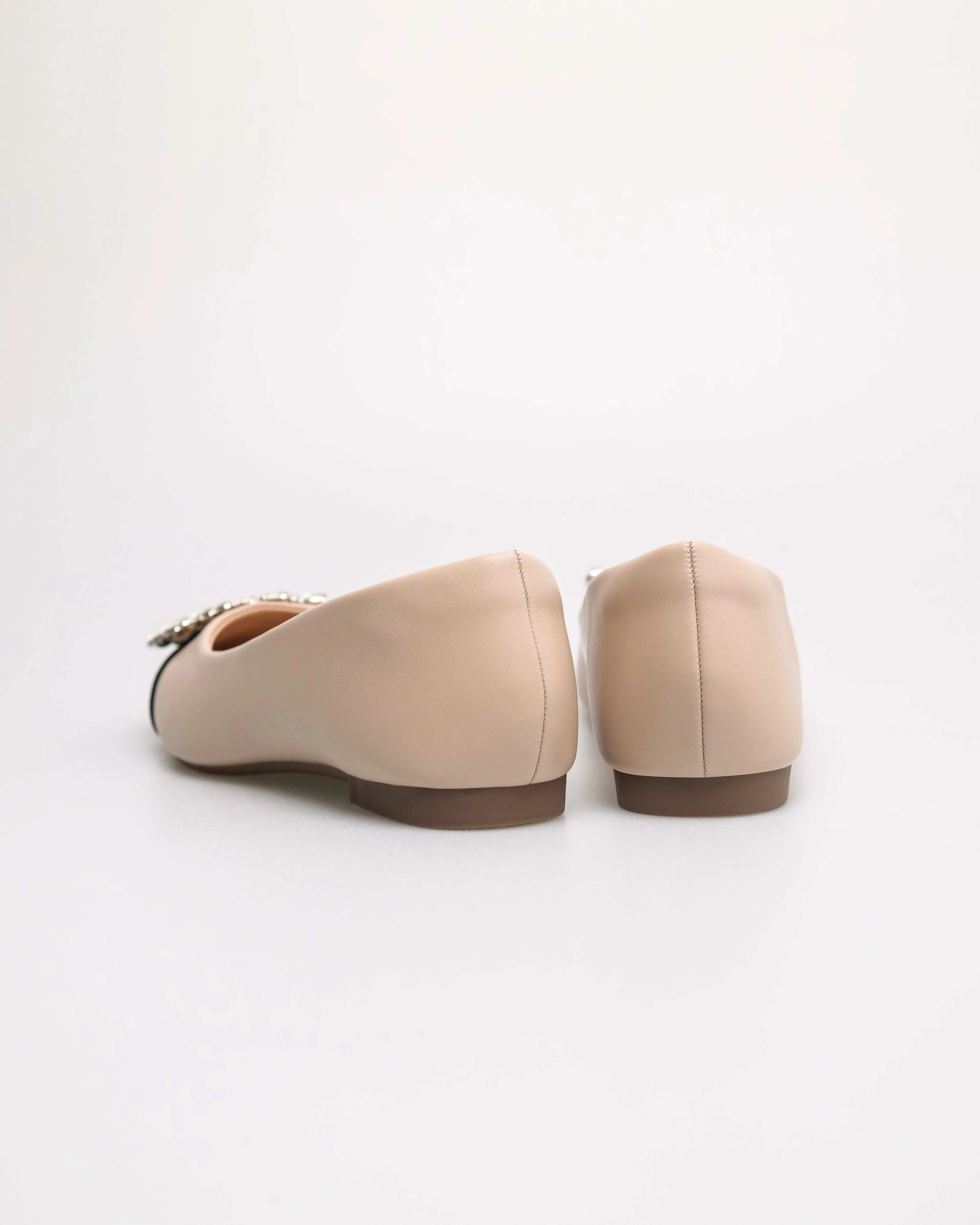 Tomaz NN469 Ladies Crystal Charm Flats
