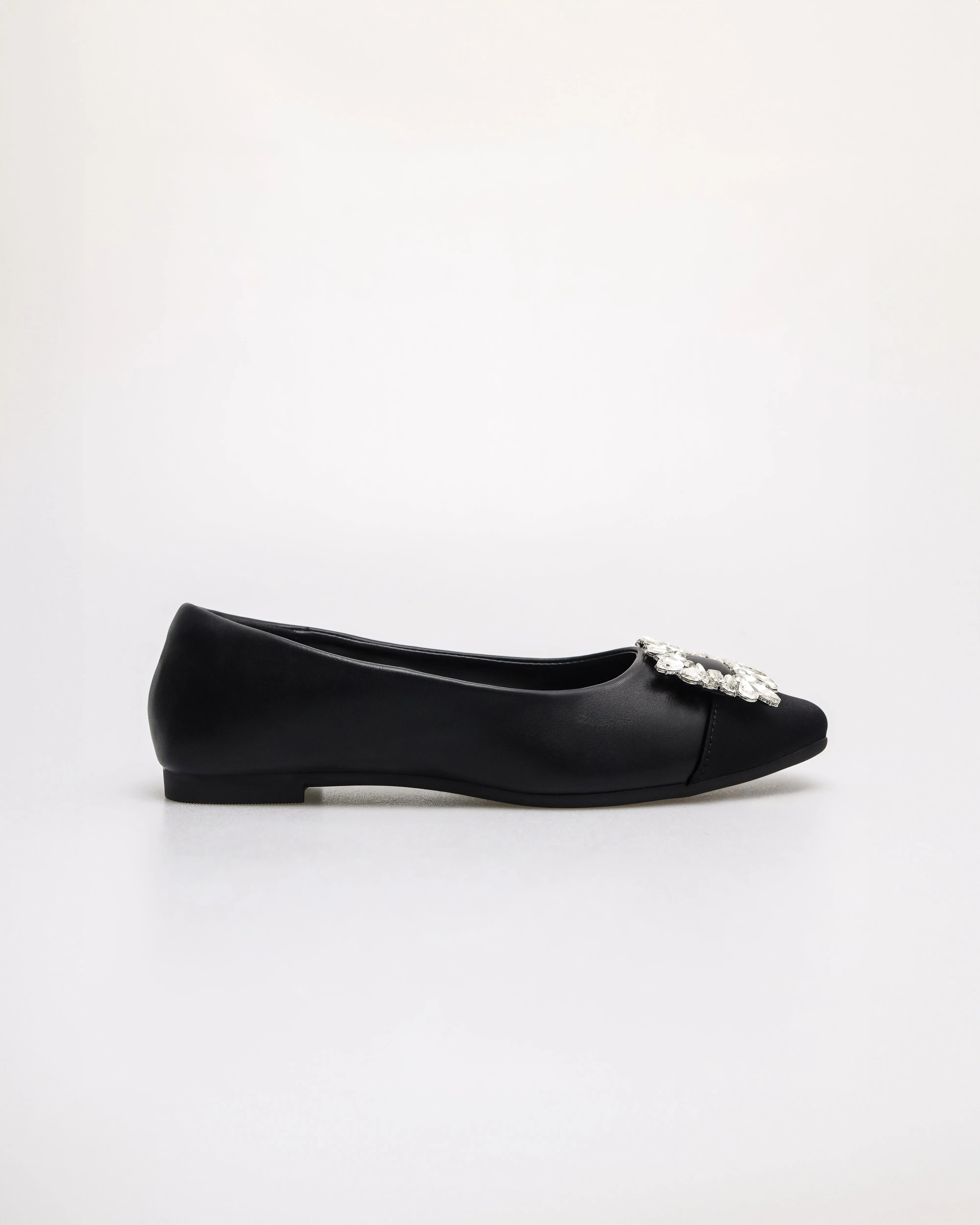 Tomaz NN469 Ladies Crystal Charm Flats