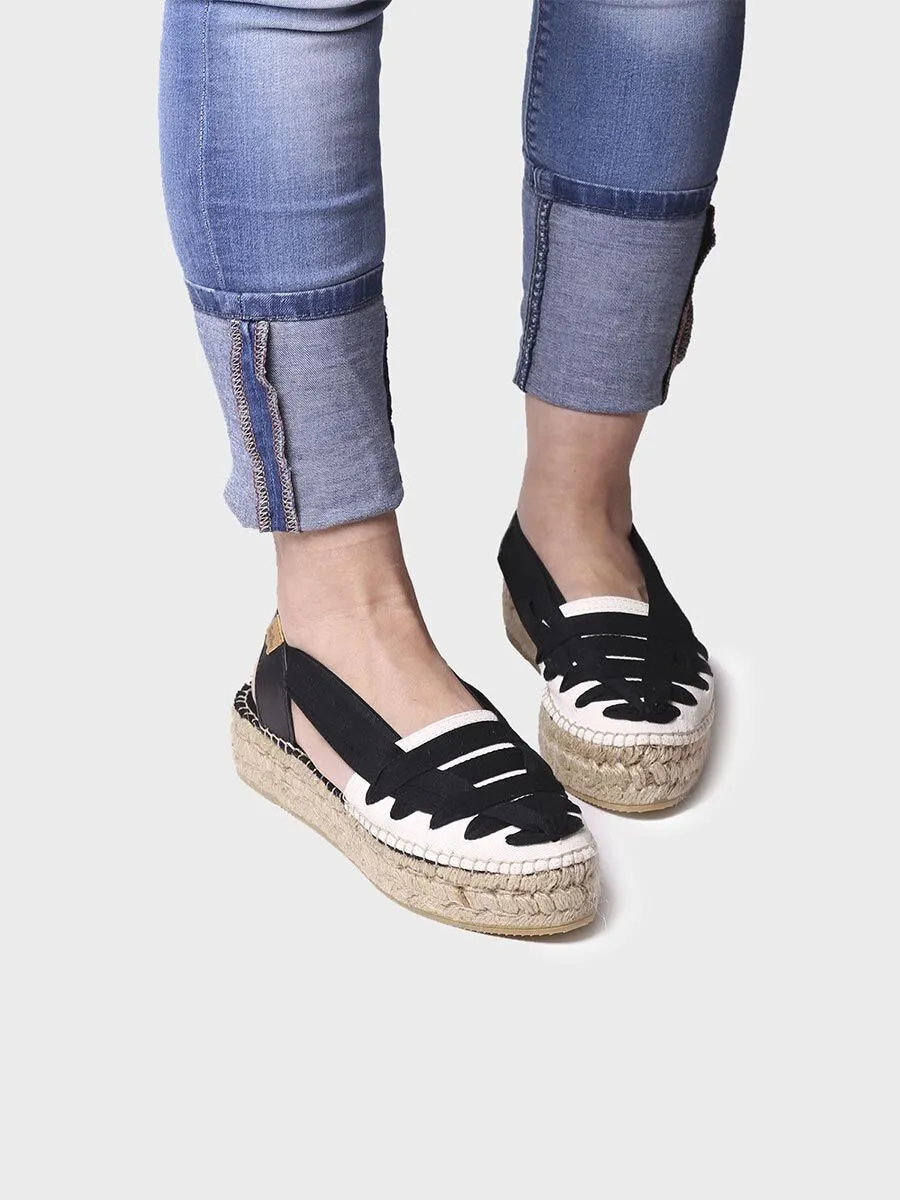 TONI PONS | ESPADRILLES MUJER | RIO CU NEGRE | NEGRO