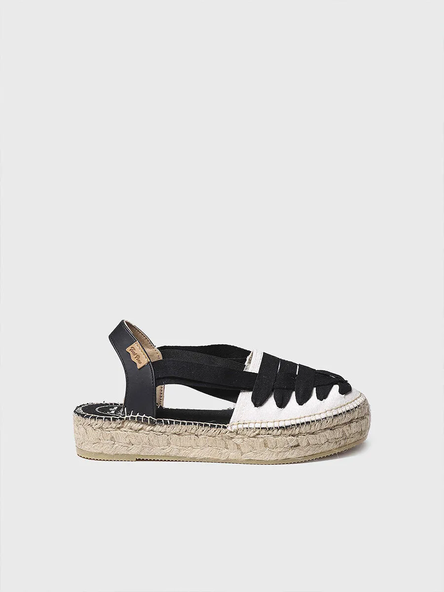 TONI PONS | ESPADRILLES MUJER | RIO CU NEGRE | NEGRO