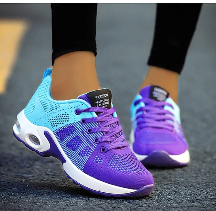 Women Sneakers Lace Up Sneakers Platform Shoes Soft Female Footwear - WSA50008