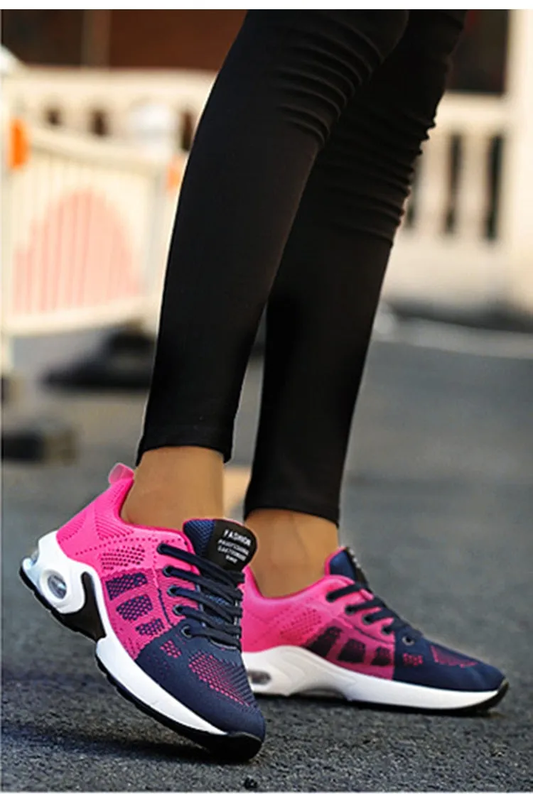 Women Sneakers Lace Up Sneakers Platform Shoes Soft Female Footwear - WSA50008