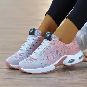 Women Sneakers Lace Up Sneakers Platform Shoes Soft Female Footwear - WSA50008