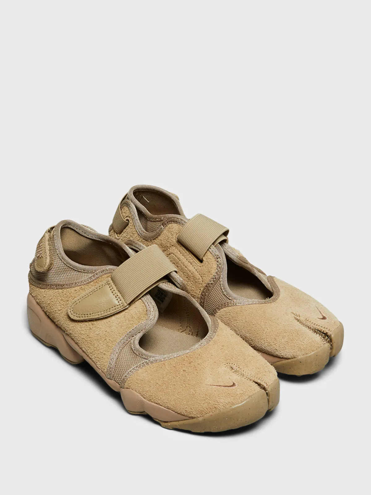 Women's Air Rift Sneakers in Parachute Beige and Hemp