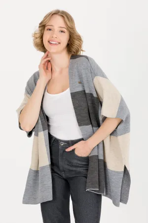 Womens Knitwear Grey Melange