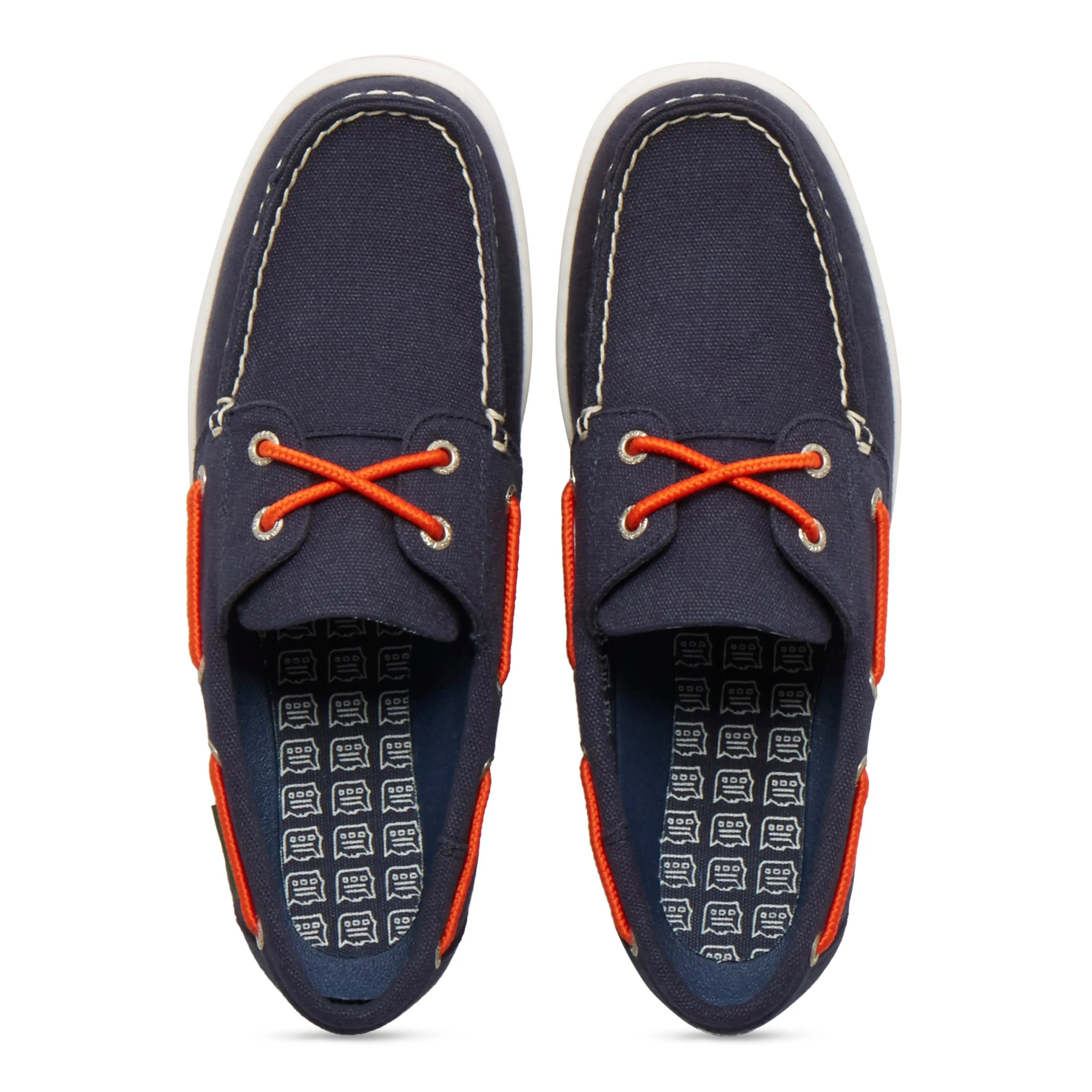 Women's Solstice MLB Detroit Tigers Canvas Boat Shoe