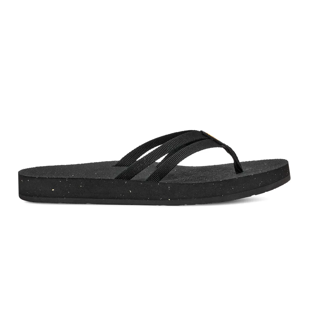 Women's Teva Reflip Strappy Color: Black
