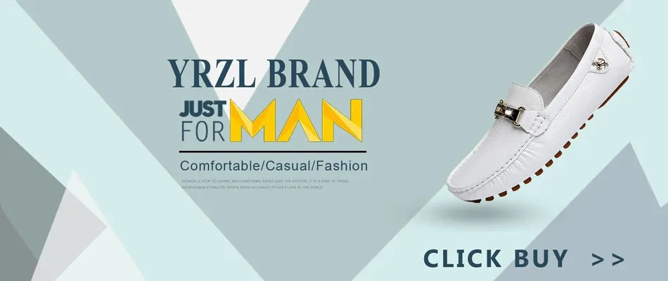 YRZL White Loafers for Men Size 48 Slip on Shoes Driving Flats Casual Moccasins for Men Comfy Male Loafers
